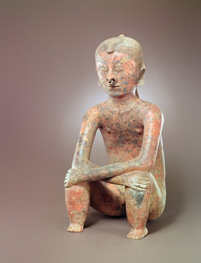 Sitzende Figur, Chinesco-Kultur von Pre Columbian